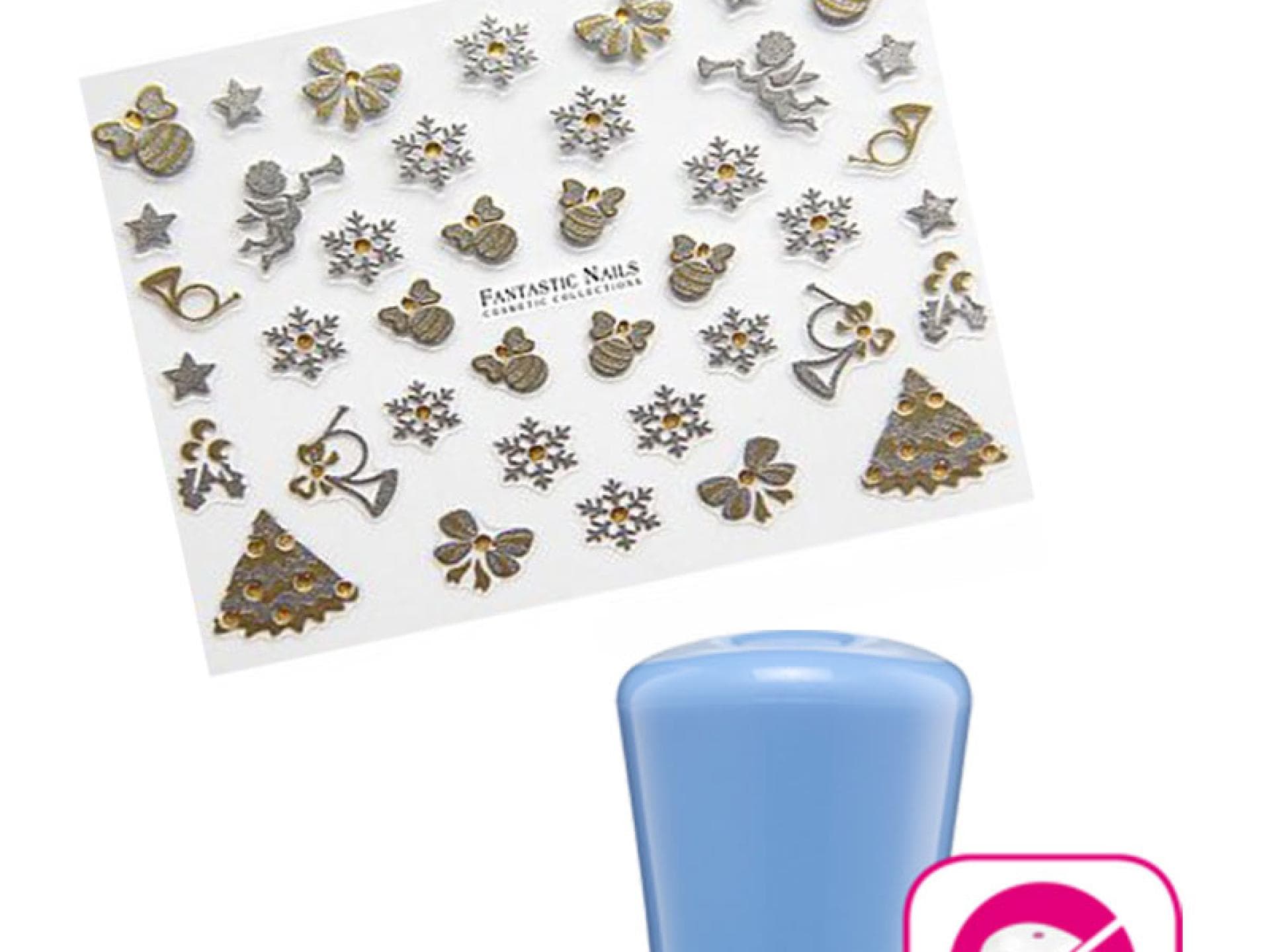 Die Produkte zu den X-Mas-Nägel mit Wintermotiv