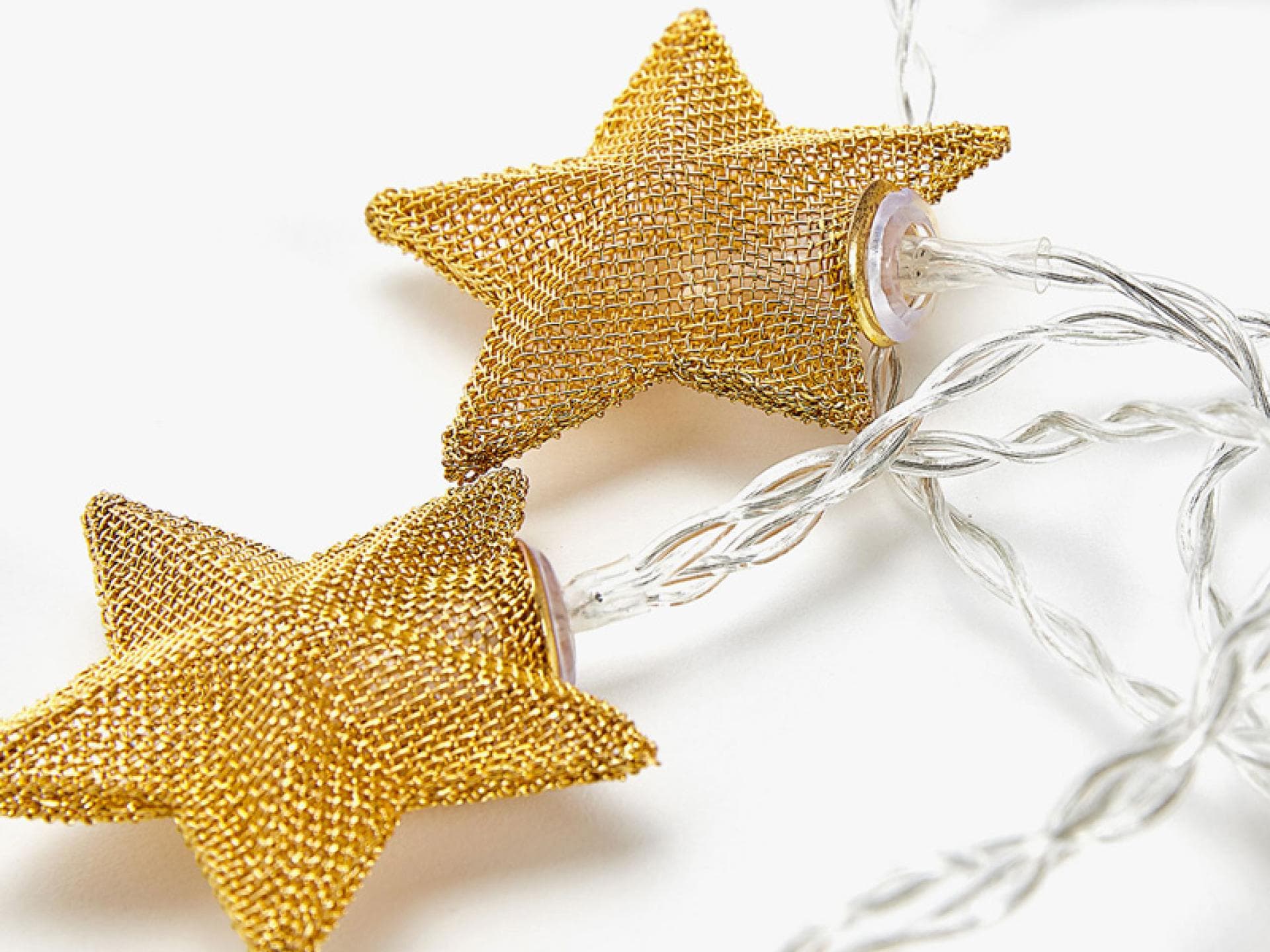 Sternen-Lichterkette von Zara