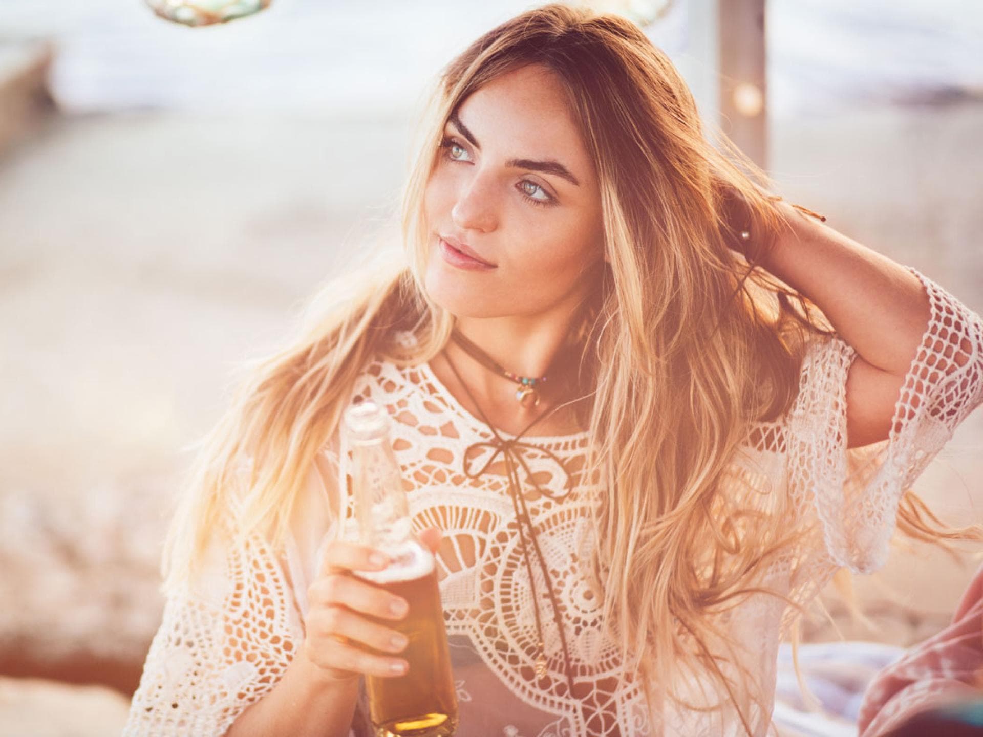 Bier für schöne Haare