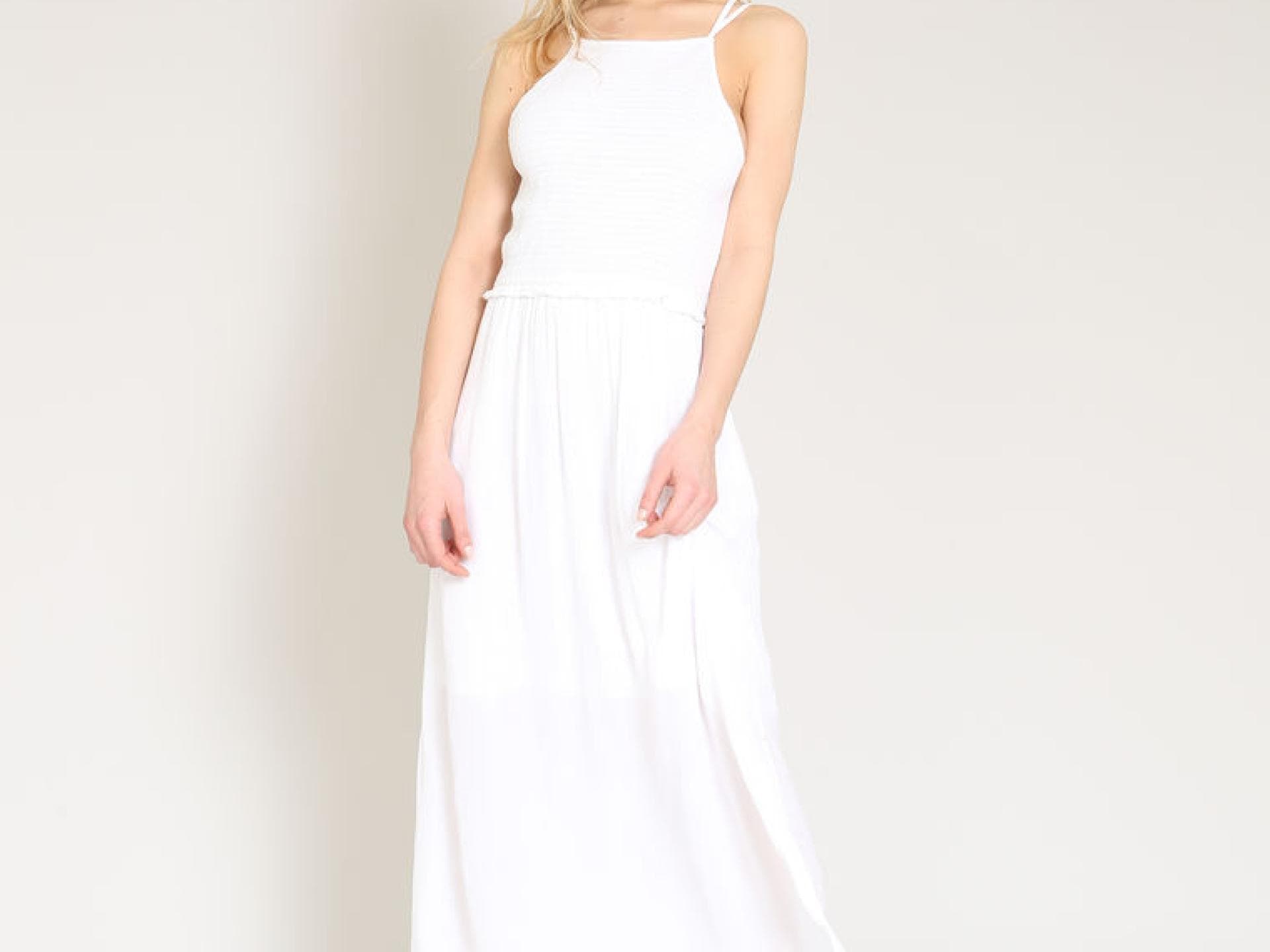 Weißes, langes Kleid von Pimkie