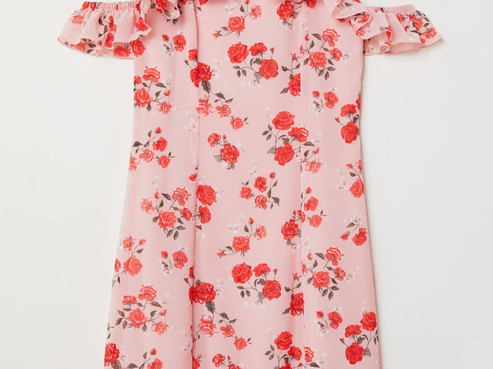 Cold-Shoulder-Kleid von H&M