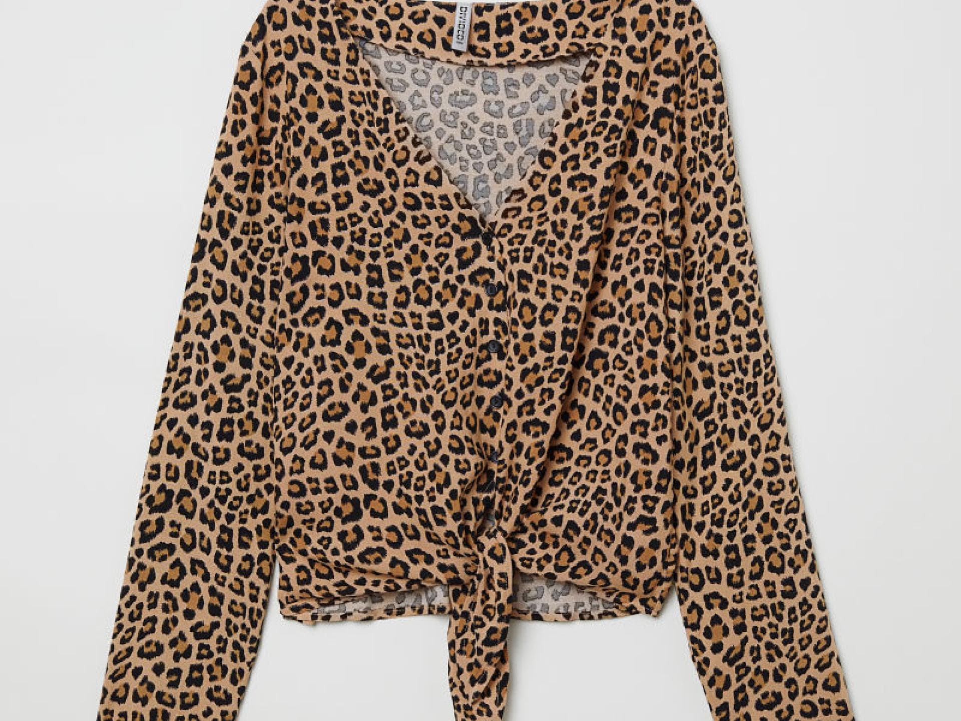 Bluse zum Binden von H&M