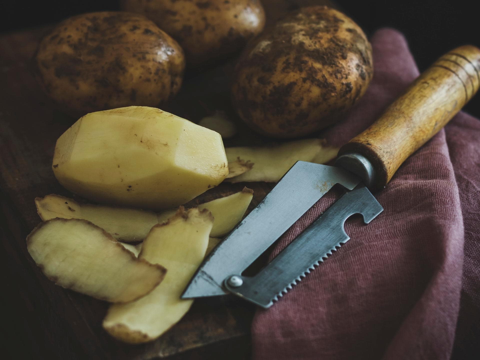 Kartoffel-Gesichtsmaske selber machen