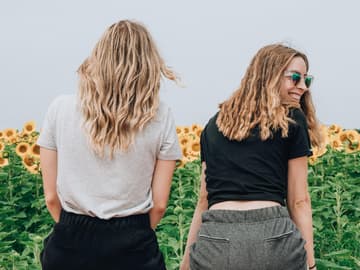 BFF Sonnenblumen freundinnen