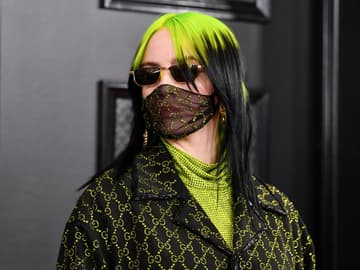 Billie Eilish auf dem roten Teppich