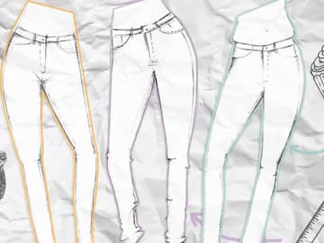 Jeans Probleme quer