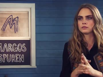 Interview mit Cara Delevingne: Margos Spuren Quer