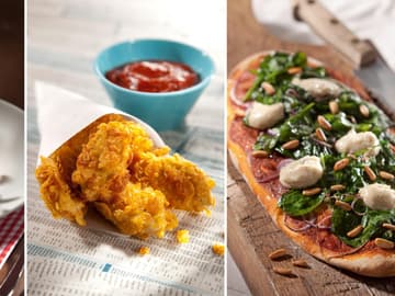Veganes Fast Food quer