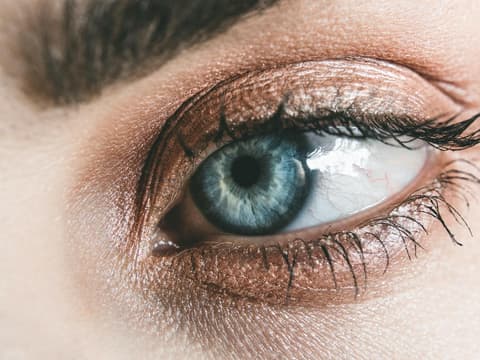 blaue Augen Mascara blaue Augen Mascara