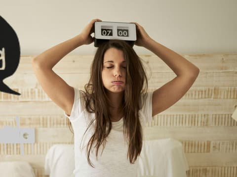 Morgenmuffel immer müde quer