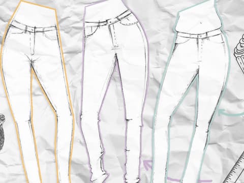 Jeans Probleme quer Jeans Probleme quer