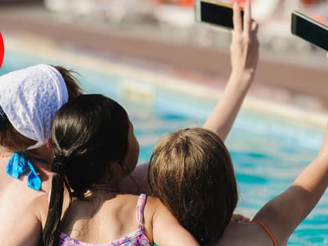 Handyverbot Freibad quer