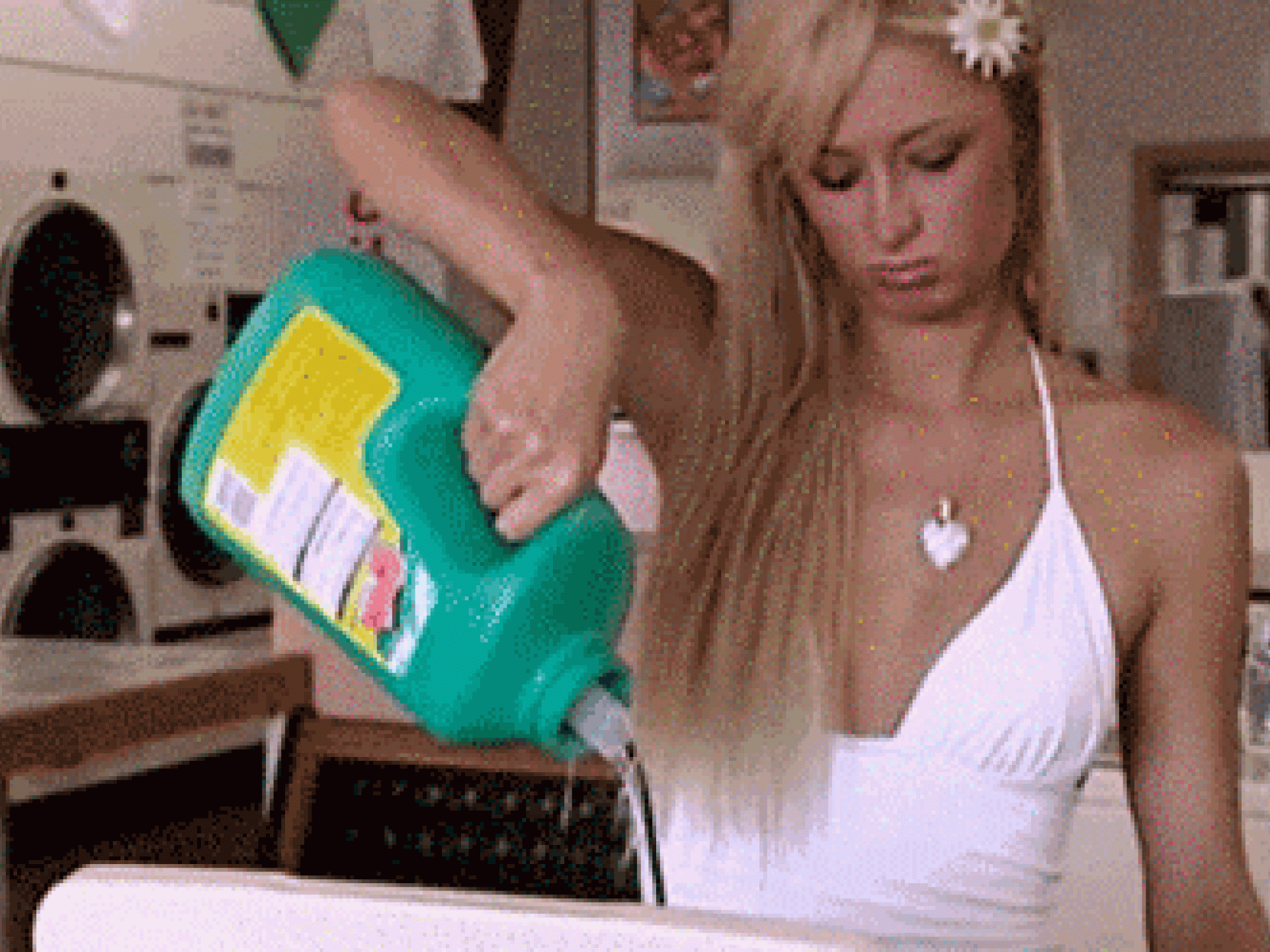 Ungepflegte Kleidung!