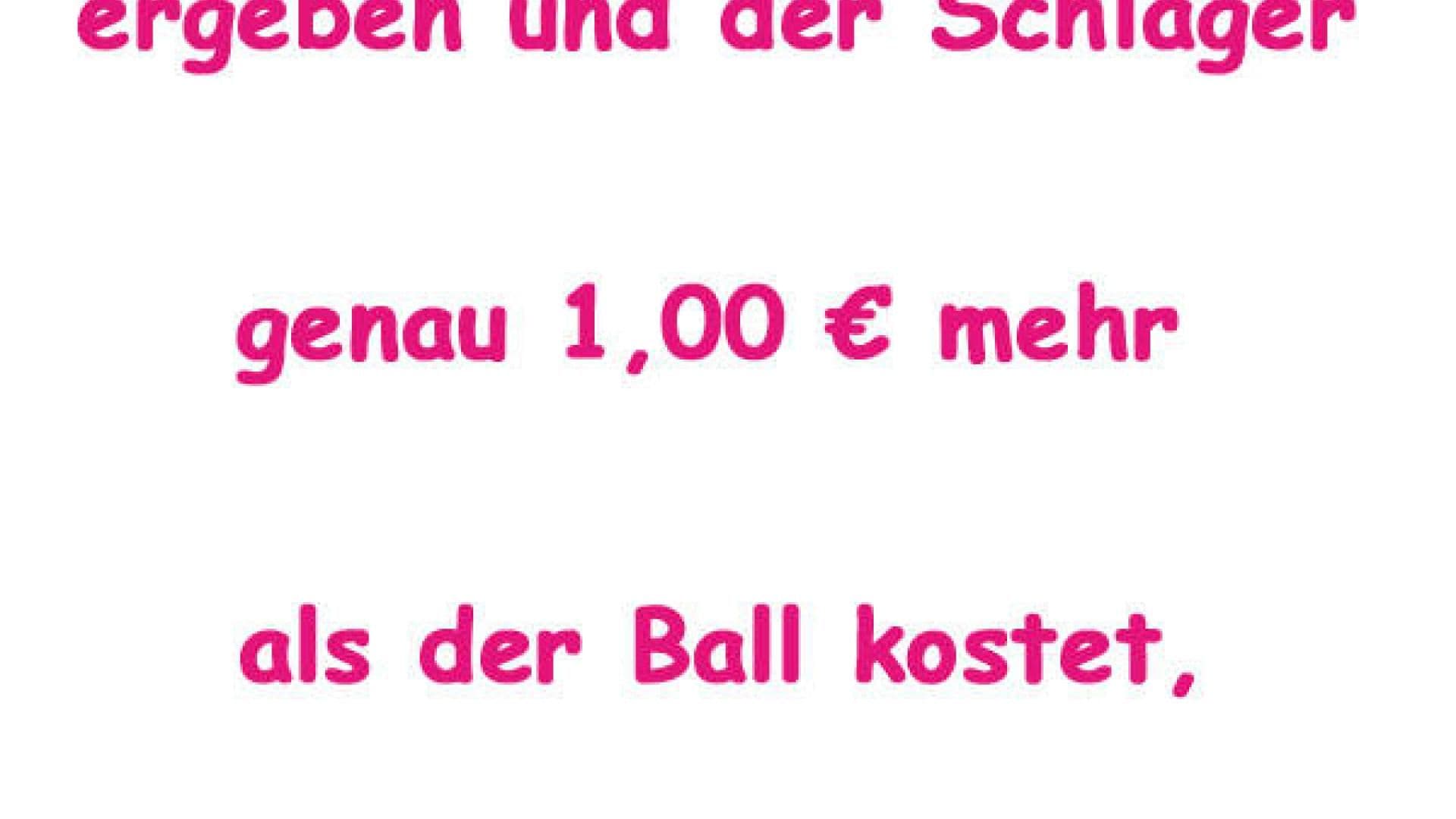 Ein Schläger Und Ein Ball Kosten 1 10 www.maedchen.de