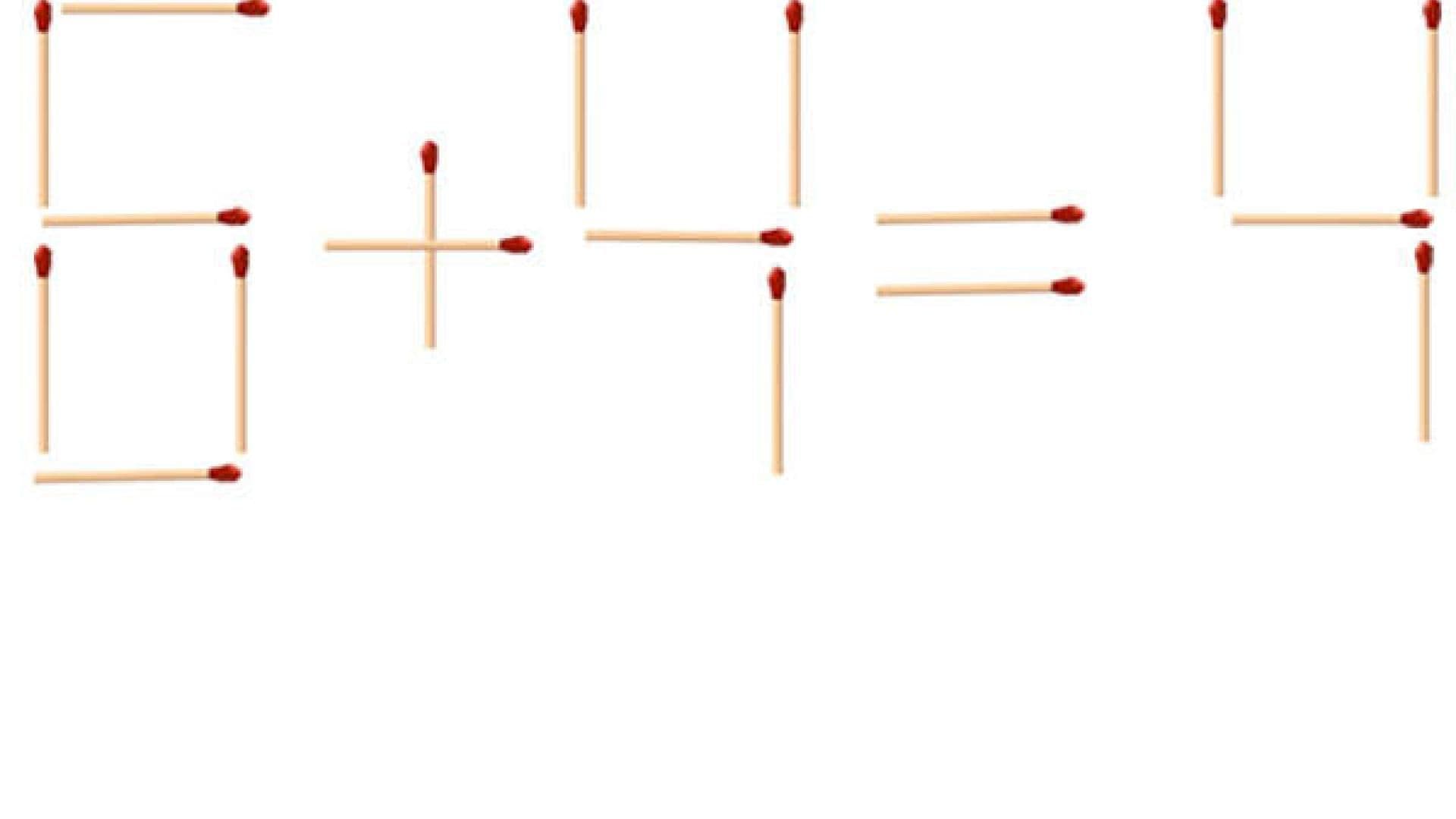 Streichholz-Rätsel - Lösung Streichholz-Rätsel - Lösung