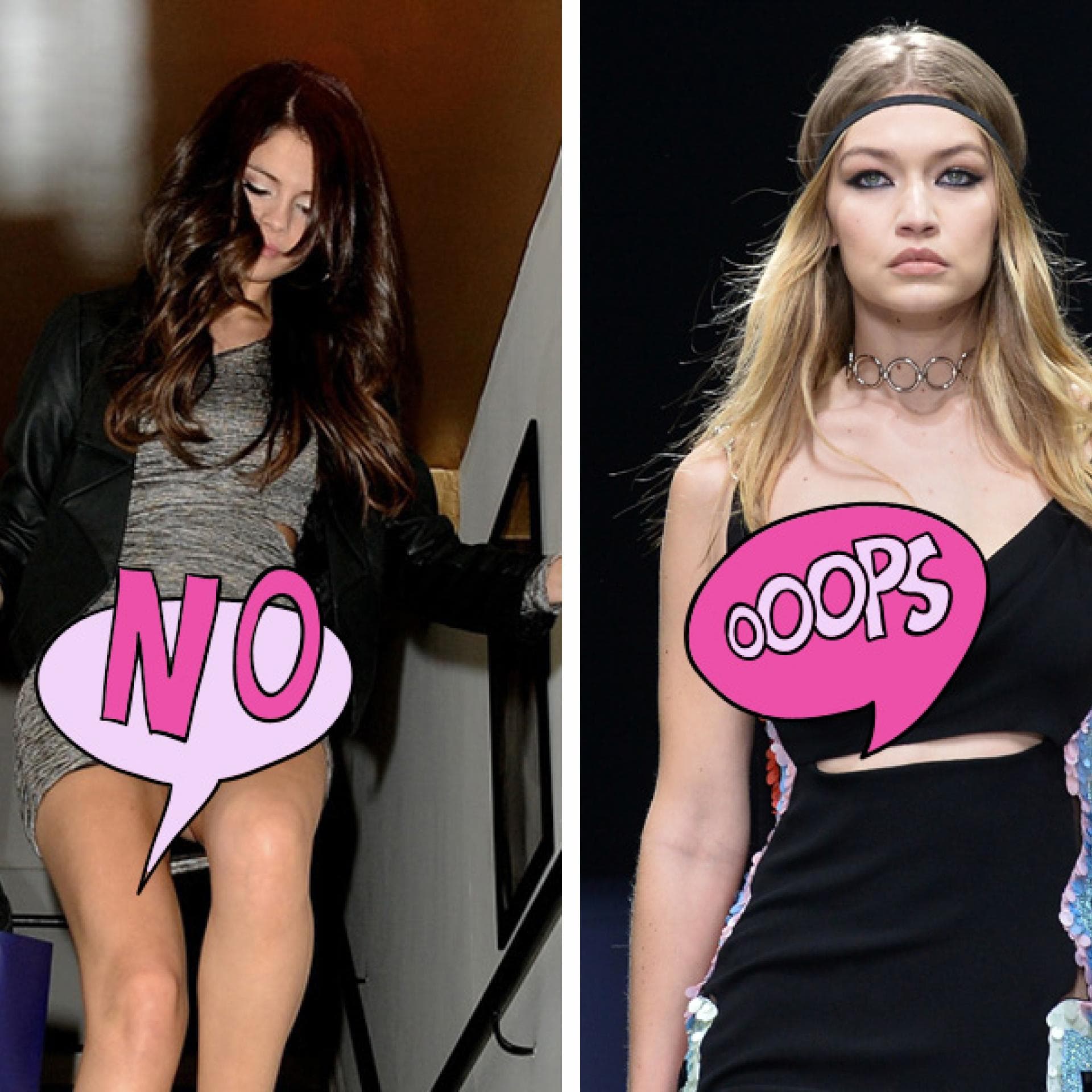 Die Outfit- und Styling-Pannen der Stars