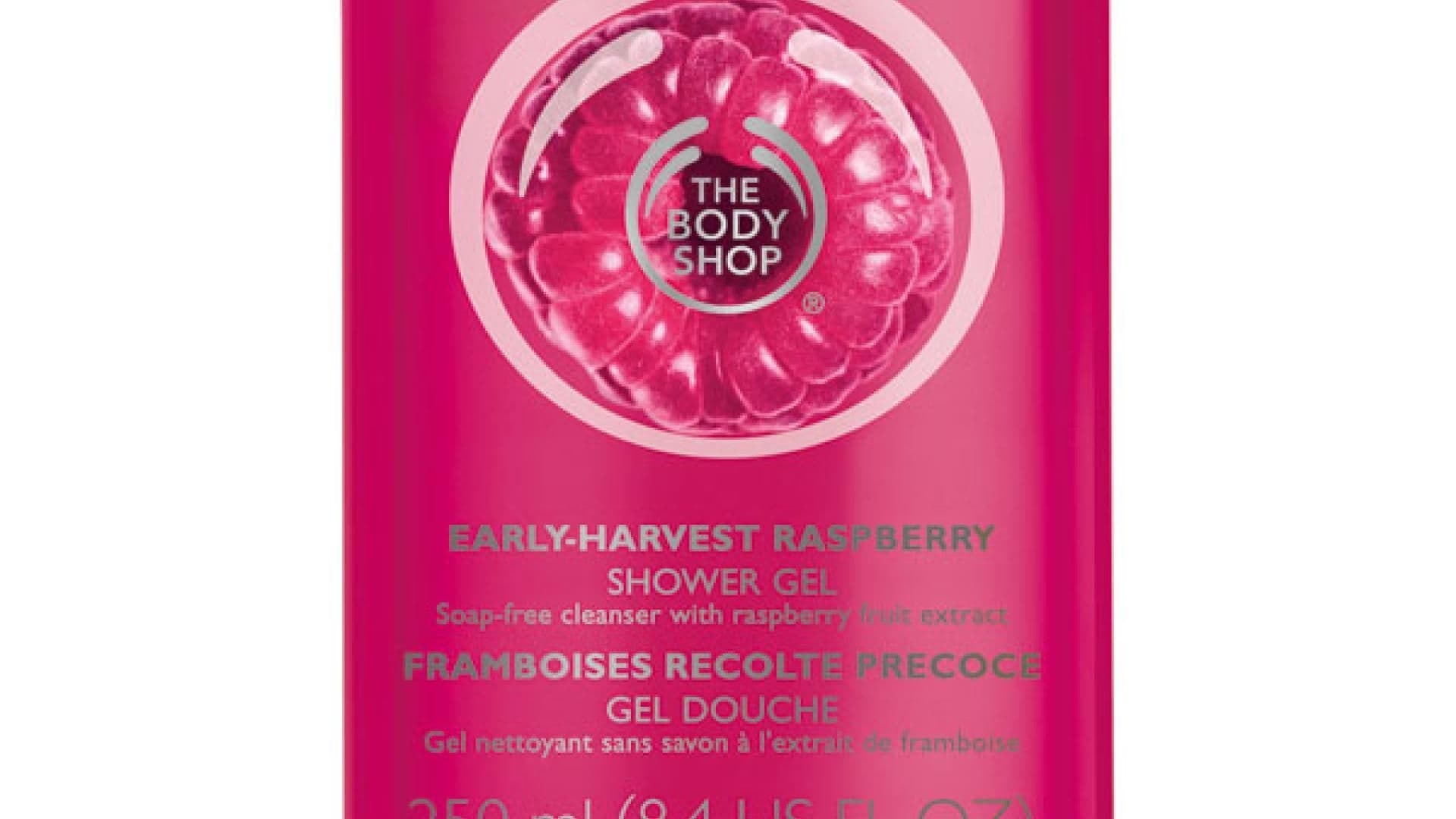 Raspberry Shower Gel The Body Shop
