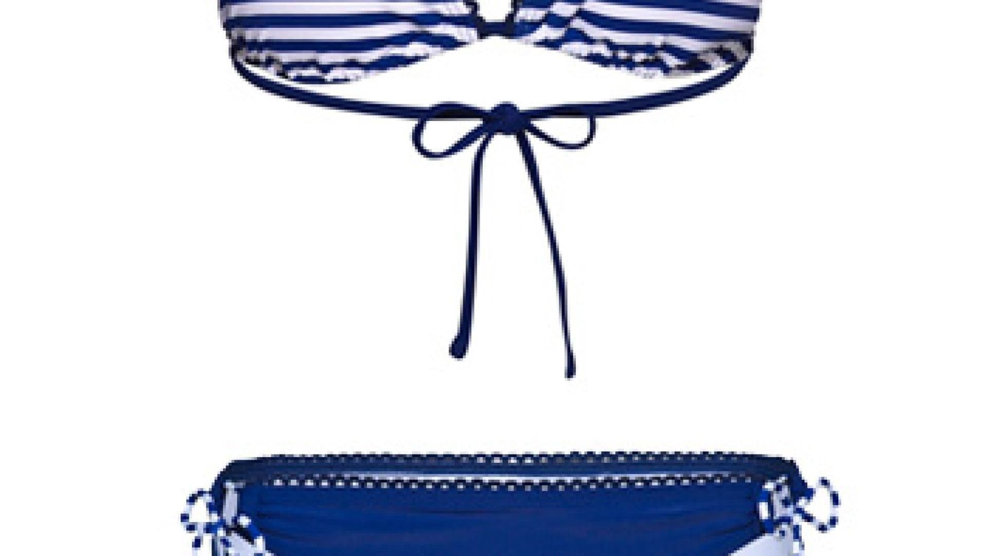 Maritimer Bikini von New Yorker