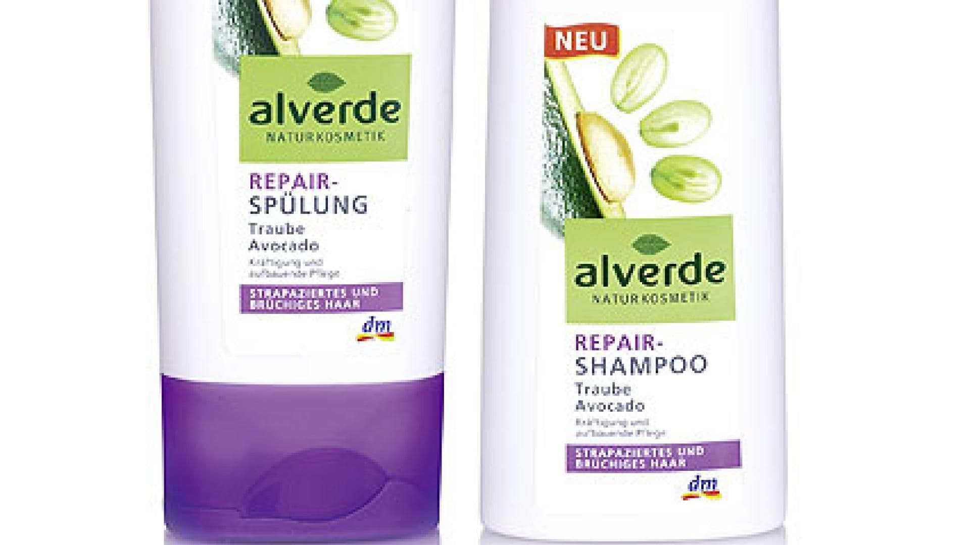 Ohne Silikone Shampoo & Spülung von alverde