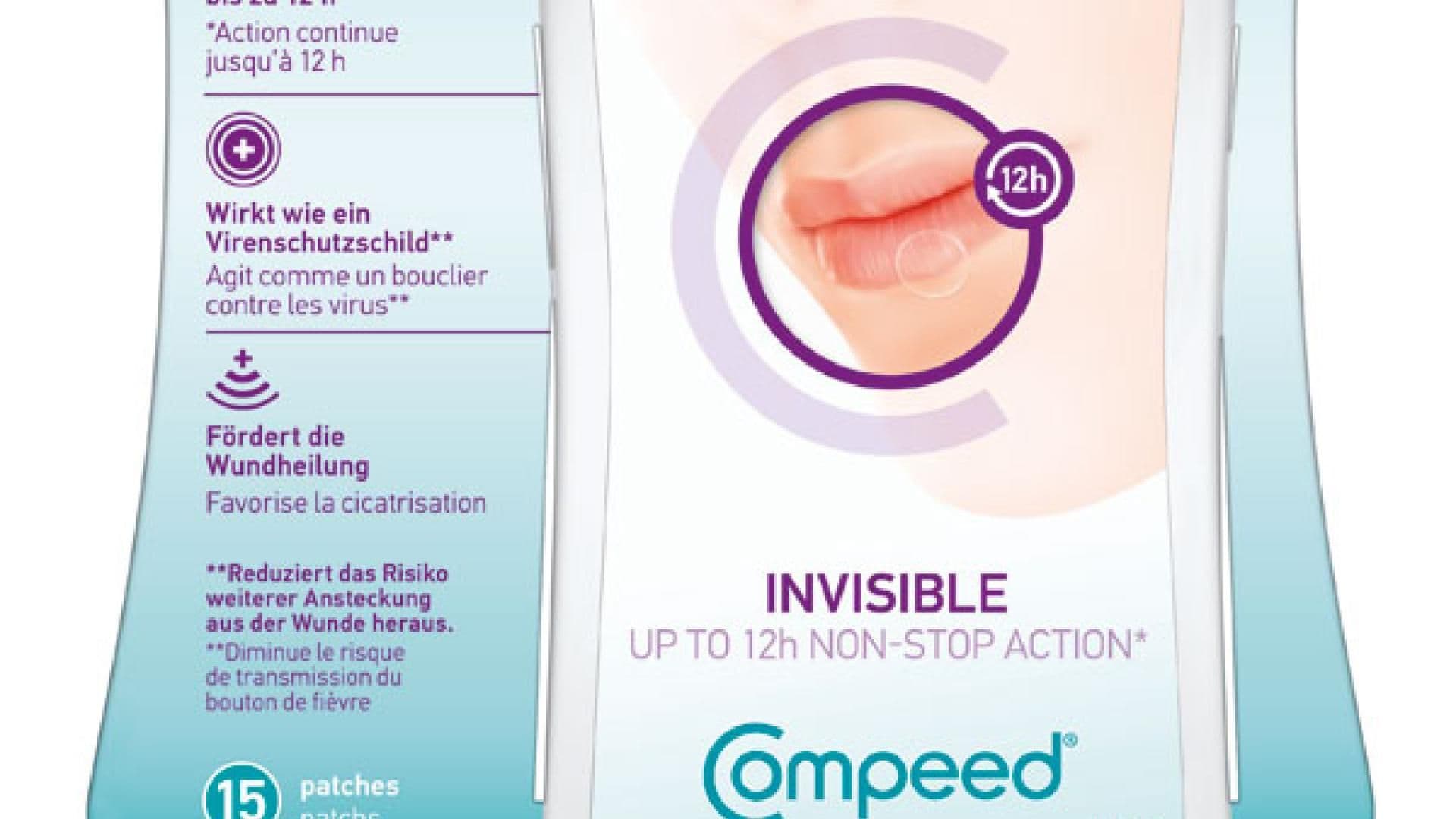 Compeed Herpesbläschen-Patch Invisible
