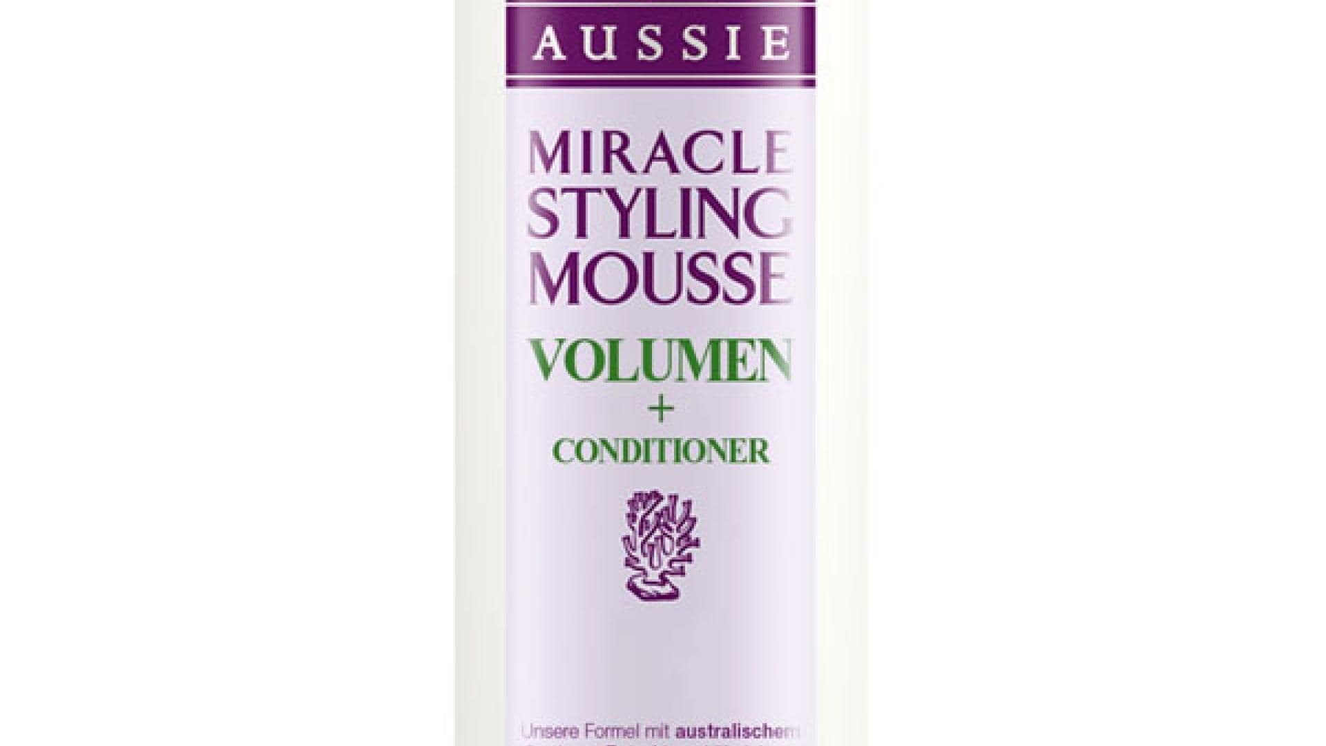 Aussie Miracle Styling Mousse Volumen + Conditioner