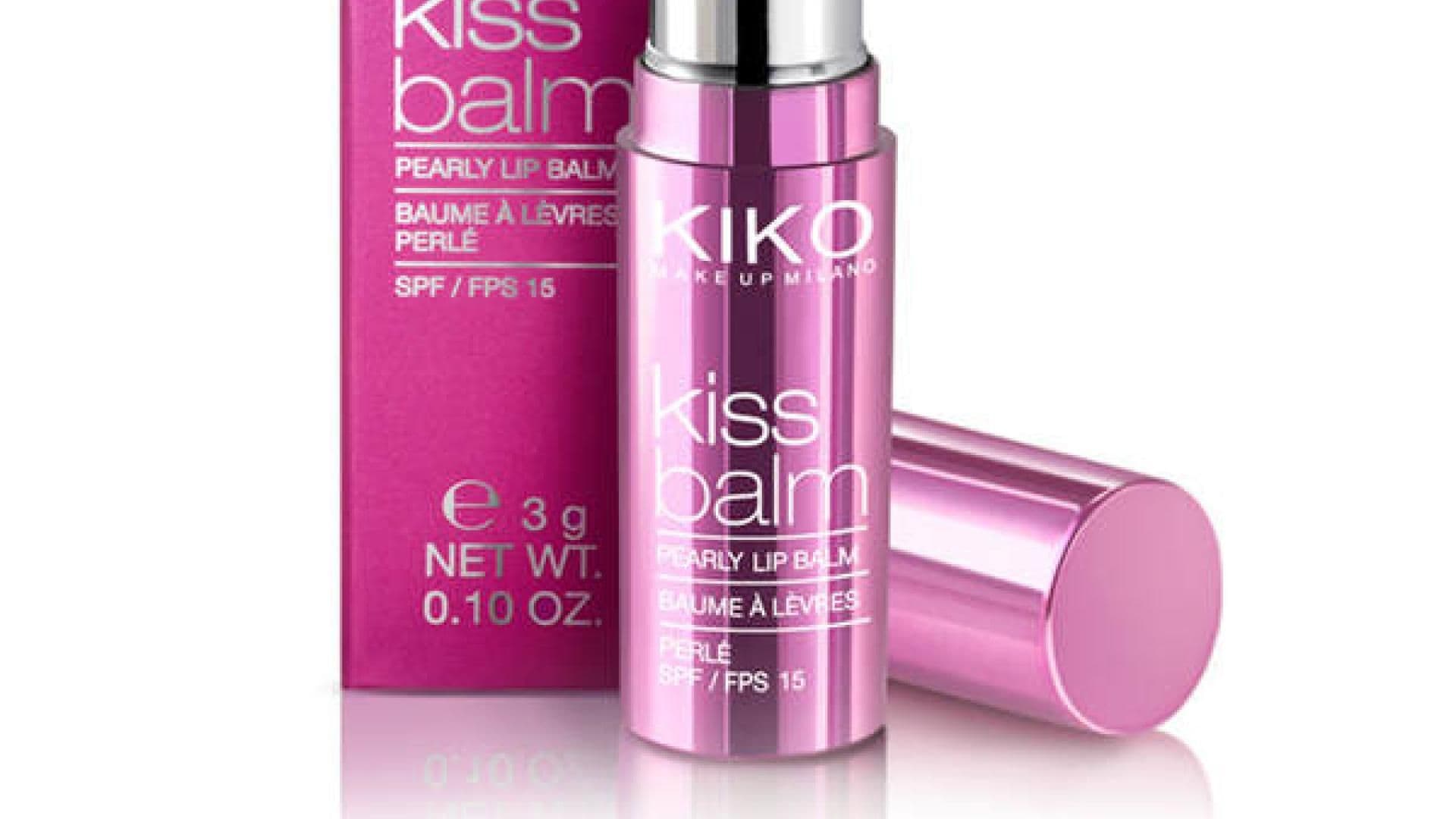Pearly shimmer Lip Balm von Kiko