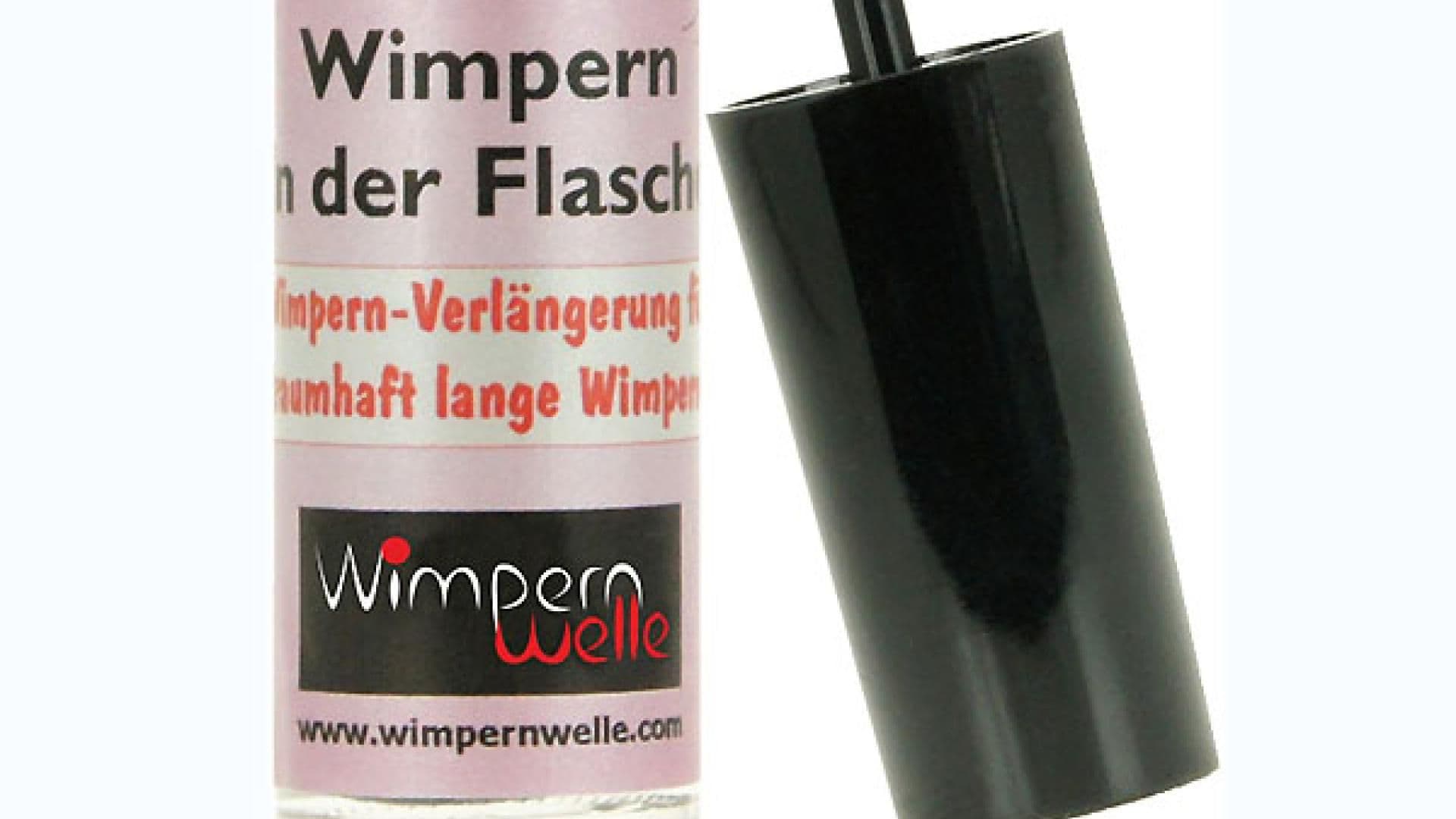 „Wimpern in der Flasche" von Wimpernwelle