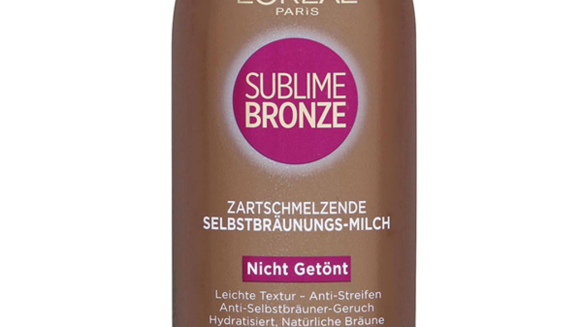 Sublime Bronze Selbstbräunungs-Milch von L’Oréal Paris
