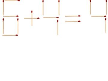  Streichholz-Rätsel - Lösung Illustration 