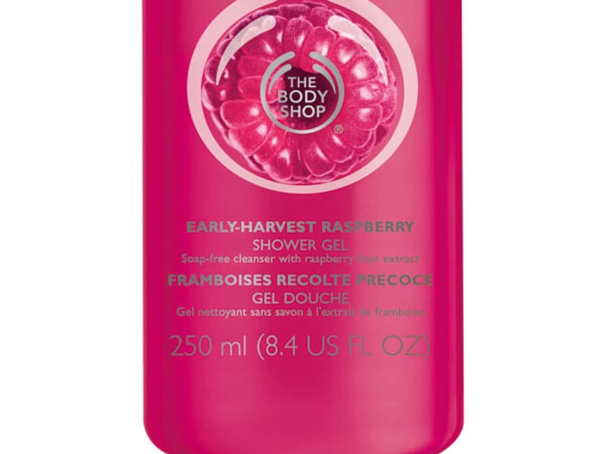 Raspberry Shower Gel The Body Shop