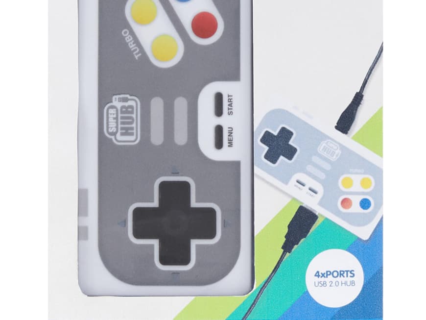 Geschenk unter 15 Euro Game Controller USB Hub von Accessorize