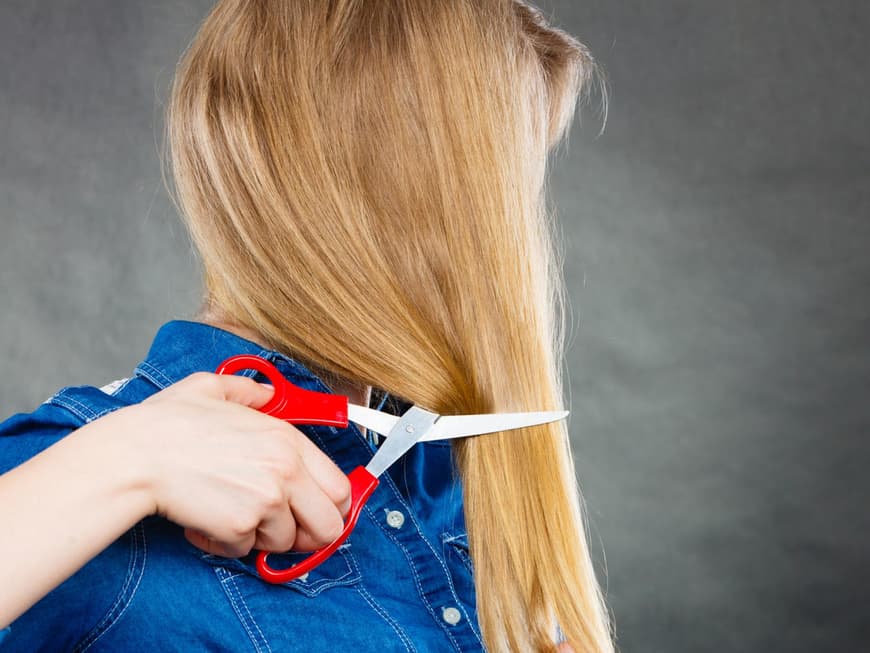 Haare selbst schneiden Darauf solltest Du achten